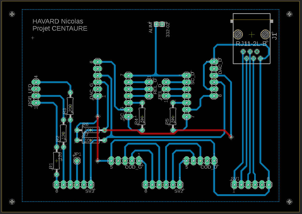 Centaure circuit interfaces routage.png