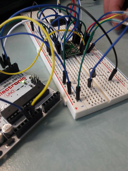 Circuit pour calibrer le controleur moteur