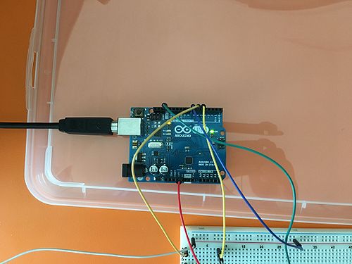 Câblage niveau Arduino