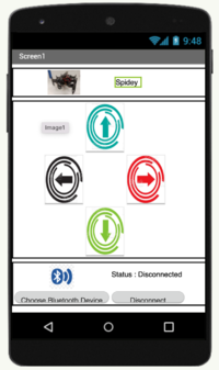 Application smartphone Finale