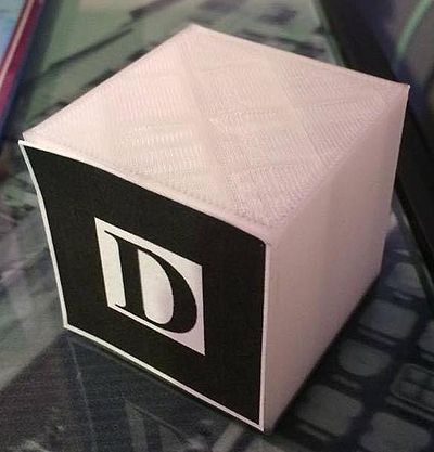 Réalisation des cubes sur imprimante 3D