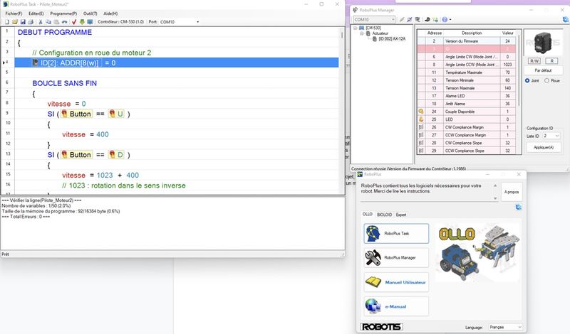 Fichier:RoboPlus Manager screenshot.jpg