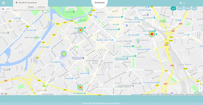 Localisation de l'utilisateur