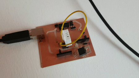 Réception des données du DHT22 depuis circuit imprimé